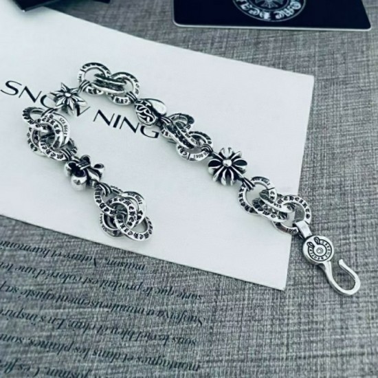2022SS CHROME HEARTS Chrome Hearts limited quantity popular bracelet 2022SS CHROME HEARTS Chrome Hearts limited quantity popular bracelet