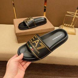 ARMANI Men's Sandals 2022SS Style for hot midsummer