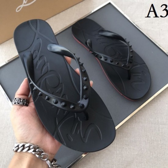 2022SS New fashionable men's slippers CHRISTIAN LOUBOUTIN Christian Louboutin 2022SS New fashionable men's slippers CHRISTIAN LOUBOUTIN Christian Louboutin