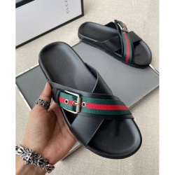 2022SS Featured new men's slippers GUCCI Gucci using color this season
