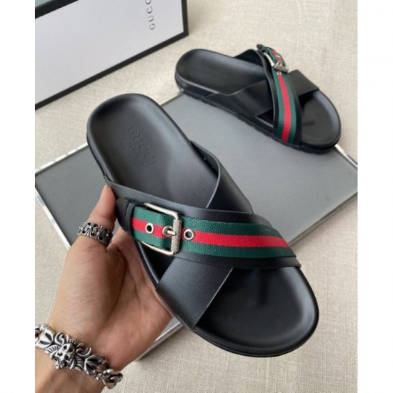 2022SS Featured new men's slippers GUCCI Gucci using color this season 2022SS Featured new men's slippers GUCCI Gucci using color this season