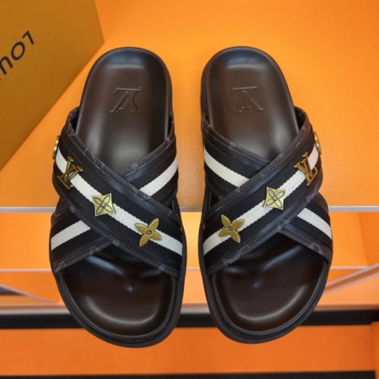2022SS Highly recommended men's slippers LOUIS VUITTON Louis Vuitton 2022SS Highly recommended men's slippers LOUIS VUITTON Louis Vuitton