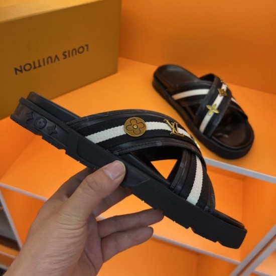2022SS Highly recommended men's slippers LOUIS VUITTON Louis Vuitton 2022SS Highly recommended men's slippers LOUIS VUITTON Louis Vuitton