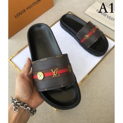 2022SS Conspicuous Fresh Popular New Men's Slippers LOUIS VUITTON Louis Vuitton