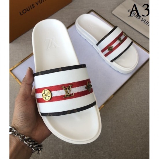 2022SS Conspicuous Fresh Popular New Men's Slippers LOUIS VUITTON Louis Vuitton 2022SS Conspicuous Fresh Popular New Men's Slippers LOUIS VUITTON Louis Vuitton