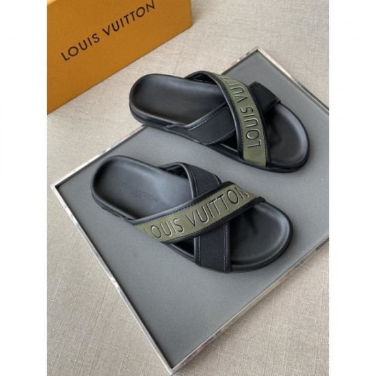 2022SS Spring / Summer Latest Trends Men's Slippers LOUIS VUITTON Louis Vuitton 2022SS Spring / Summer Latest Trends Men's Slippers LOUIS VUITTON Louis Vuitton