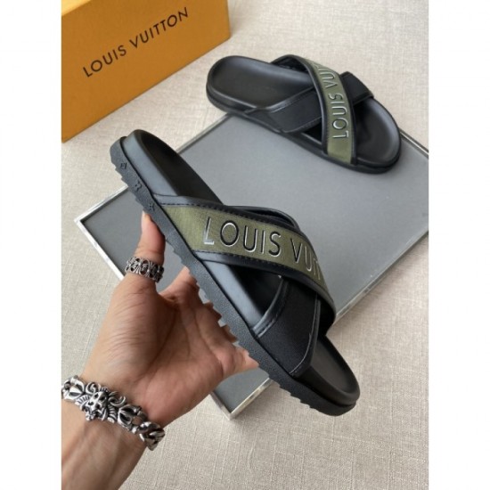 2022SS Spring / Summer Latest Trends Men's Slippers LOUIS VUITTON Louis Vuitton 2022SS Spring / Summer Latest Trends Men's Slippers LOUIS VUITTON Louis Vuitton