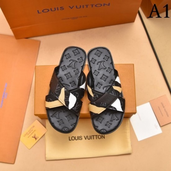LOUIS VUITTON Men's Sandals 2022SS Limited Time Sale LOUIS VUITTON Men's Sandals 2022SS Limited Time Sale