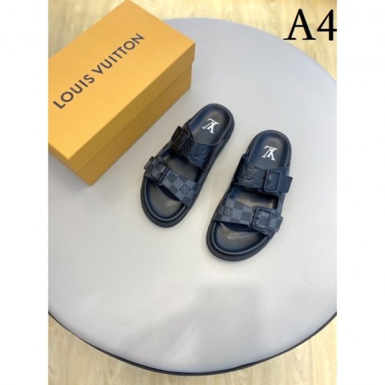 LOUIS VUITTON Men's Sandals 2022SS Popular summer model LOUIS VUITTON Men's Sandals 2022SS Popular summer model