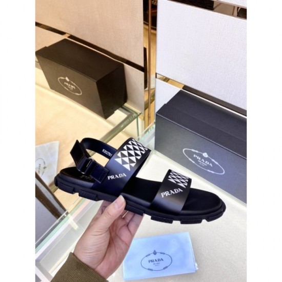 PRADA Prada Men's Sandals 2022SS Designed for everyday use PRADA Prada Men's Sandals 2022SS Designed for everyday use