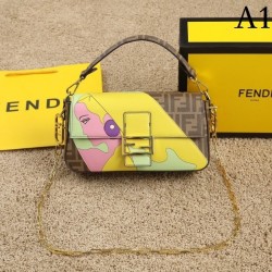 FENDI Fendi Tote Bag 2022SS Peace of mind that can be seen from the top