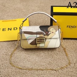 FENDI Fendi Tote Bag 2022SS Peace of mind that can be seen from the top