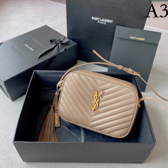 YSL Yves Saint Laurent shoulder bag 2022SS Shining luxury perfect score YSL Yves Saint Laurent shoulder bag 2022SS Shining luxury perfect score