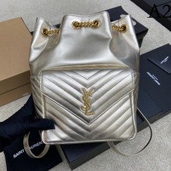 YSL Yves Saint Laurent Backpack 2022SS Limited Edition Popular No.1