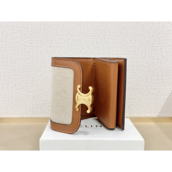 CELINE Celine 2022SS Highly recommended women's tri-fold wallet CELINE Celine 2022SS Highly recommended women's tri-fold wallet
