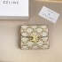 CELINE Celine 2022SS Popular high discount mail order Women's tri-fold wallet