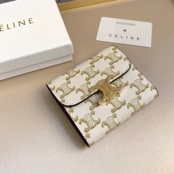 CELINE Celine 2022SS Popular high discount mail order Women's tri-fold wallet