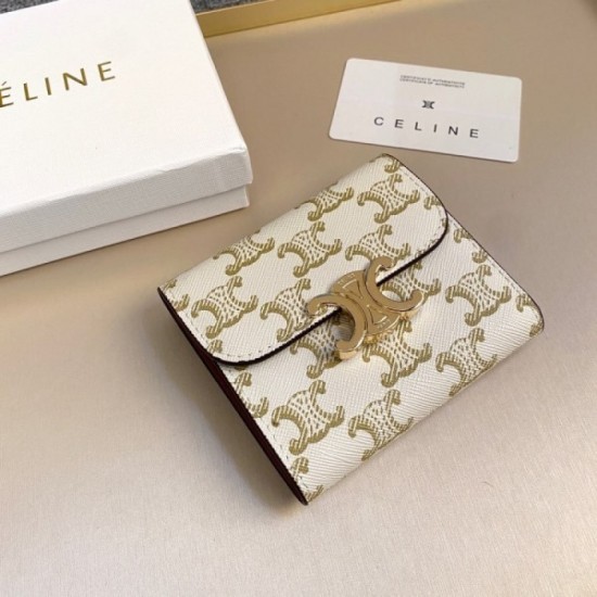CELINE Celine 2022SS Popular high discount mail order Women's tri-fold wallet CELINE Celine 2022SS Popular high discount mail order Women's tri-fold wallet