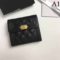 CHANEL 2022SS Explosive popular women's tri-fold wallet in summer
