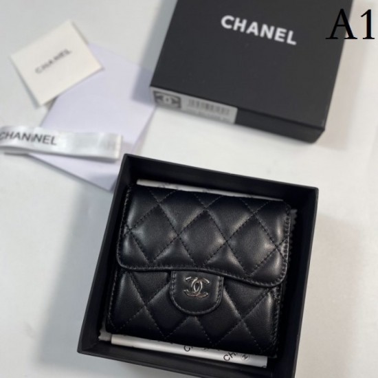 CHANEL 2022SS Summer essential item for ladies tri-fold wallet CHANEL 2022SS Summer essential item for ladies tri-fold wallet