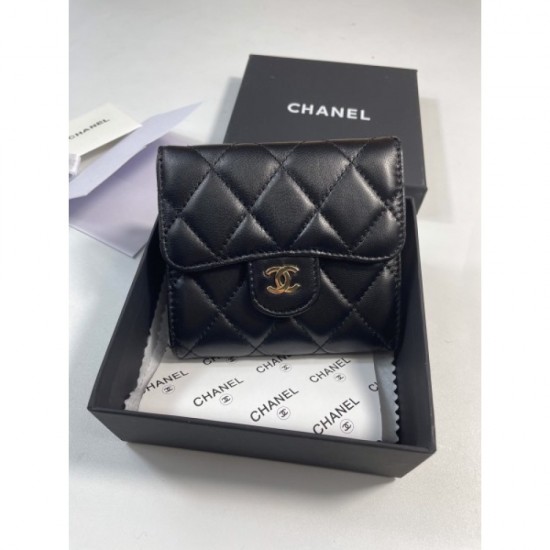 CHANEL 2022SS Summer essential item for ladies tri-fold wallet CHANEL 2022SS Summer essential item for ladies tri-fold wallet