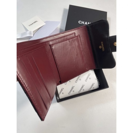 CHANEL 2022SS Summer essential item for ladies tri-fold wallet CHANEL 2022SS Summer essential item for ladies tri-fold wallet