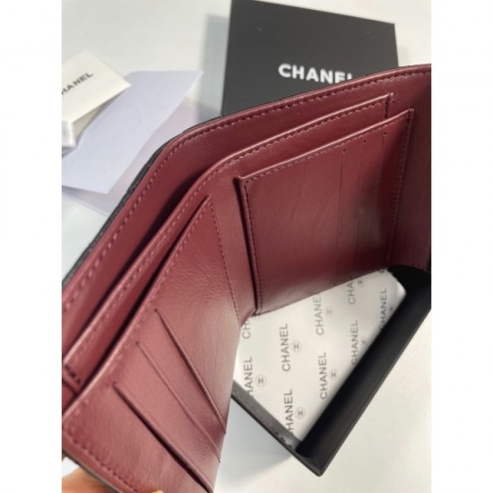 CHANEL 2022SS Summer essential item for ladies tri-fold wallet CHANEL 2022SS Summer essential item for ladies tri-fold wallet