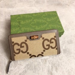 GUCCI Gucci 2022SS Summer classic style up Long wallet for ladies