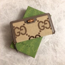 GUCCI Gucci 2022SS Summer classic style up Long wallet for ladies