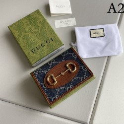 2022 new bi-fold wallet with presence every season GUCCI Gucci