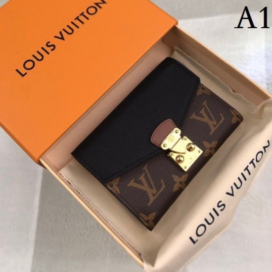 LOUIS VUITTON Louis Vuitton 2022SS Too advanced dressing Tri-fold wallet for ladies M67478, M67479 LOUIS VUITTON Louis Vuitton 2022SS Too advanced dressing Tri-fold wallet for ladies M67478, M67479