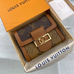 LOUIS VUITTON Louis Vuitton 2022SS Nice coordination is a hot topic Ladies' bi-fold wallet M68725