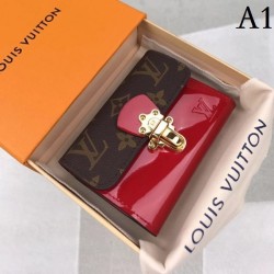 LOUIS VUITTON Louis Vuitton 2022SS Overseas Fashion New Women's Tri-Fold Wallet M61911, M61912
