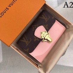 LOUIS VUITTON Louis Vuitton 2022SS Overseas Fashion New Women's Tri-Fold Wallet M61911, M61912