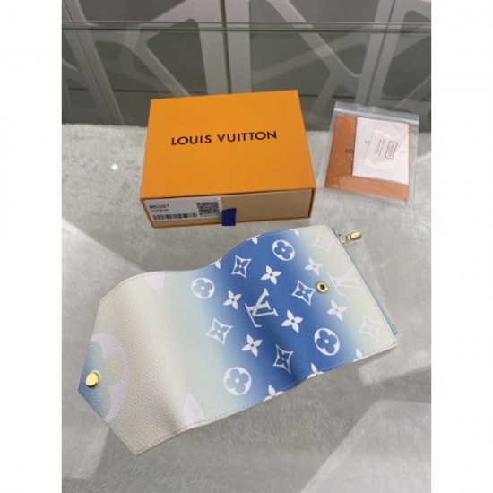 LOUIS VUITTON Louis Vuitton 2022SS Tri-fold wallet for ladies with a distinctive sense of omission M80387, M80388, M80386 LOUIS VUITTON Louis Vuitton 2022SS Tri-fold wallet for ladies with a distinctive sense of omission M80387, M80388, M80386