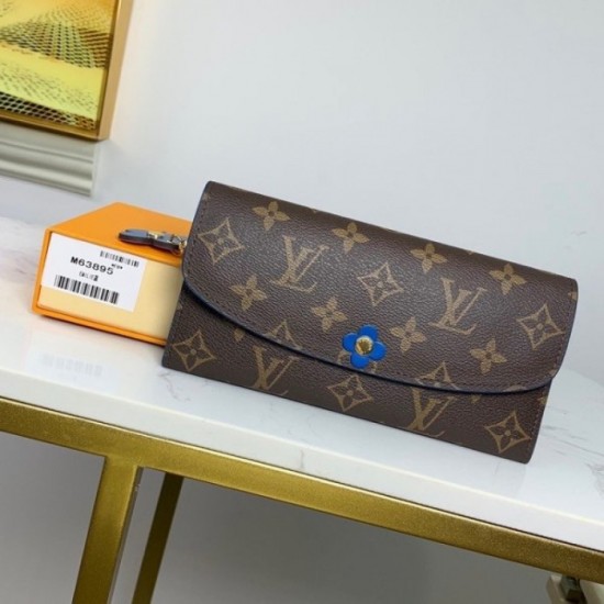 LOUIS VUITTON Louis Vuitton 2022SS Fashionable women's wallet M63895 that incorporates trends LOUIS VUITTON Louis Vuitton 2022SS Fashionable women's wallet M63895 that incorporates trends