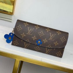 LOUIS VUITTON Louis Vuitton 2022SS Fashionable women's wallet M63895 that incorporates trends
