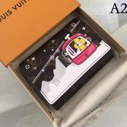 LOUIS VUITTON Louis Vuitton 2022SS Tri-fold wallet for ladies with a perfect sense of omission M62090, M68492