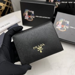 2022 brand new summer new bi-fold wallet PRADA Prada