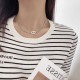 2022SS BALENCIAGA Balenciaga Necklace with attractive texture 2022SS BALENCIAGA Balenciaga Necklace with attractive texture
