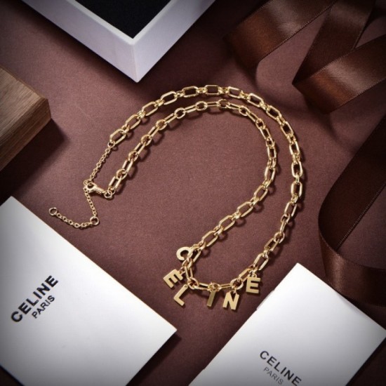 Popular constant seller product CELINE Celine 2022AW necklace which is deep-rooted Popular constant seller product CELINE Celine 2022AW necklace which is deep-rooted