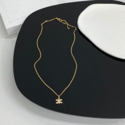 Classic popular thin and soft CELINE Celine 2022AW necklace