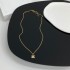 Classic popular thin and soft CELINE Celine 2022AW necklace