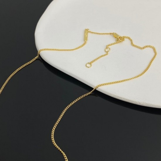 Classic popular thin and soft CELINE Celine 2022AW necklace Classic popular thin and soft CELINE Celine 2022AW necklace