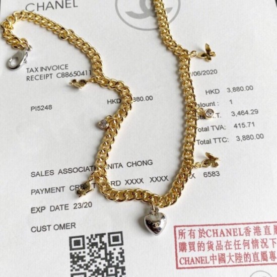 2022SS CHANEL Chanel highly rated item necklace 2022SS CHANEL Chanel highly rated item necklace