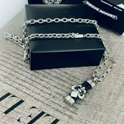 2022SS CHROME HEARTS Chrome Hearts necklace that is happy to be restocked