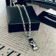 2022SS CHROME HEARTS Chrome Hearts necklace that is happy to be restocked 2022SS CHROME HEARTS Chrome Hearts necklace that is happy to be restocked