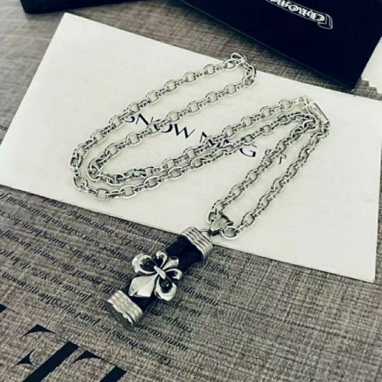 2022SS CHROME HEARTS Chrome Hearts necklace that is happy to be restocked 2022SS CHROME HEARTS Chrome Hearts necklace that is happy to be restocked