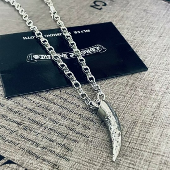 2022SS CHROME HEARTS CHROME HEARTS attention new brand necklace 2022SS CHROME HEARTS CHROME HEARTS attention new brand necklace