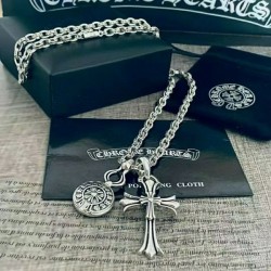 2022SS CHROME HEARTS Chrome Hearts latest and love at first sight necklace
